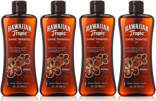 Hawaiian tropic dark tanning oil